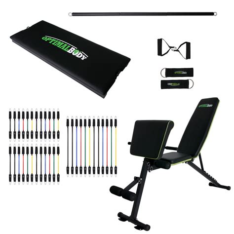Resistance Bench System RBS4 Complete Home Gym - OptimalBody Personal Fitness