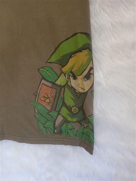 legend of zelda wind waker link grass shirt nintendo … - Gem