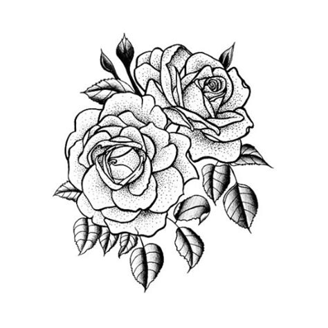 Free Rose Tattoo Transparent, Download Free Rose Tattoo Transparent png ...