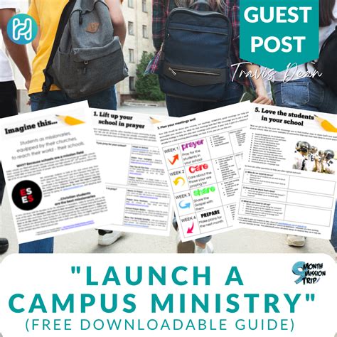 Launching a Campus Ministry (Free Guide) - Youth Ministry Hub