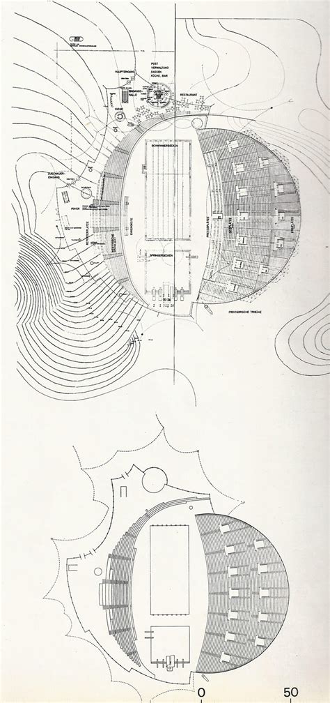 Munich Olympic Stadium - Data, Photos & Plans - WikiArquitectura