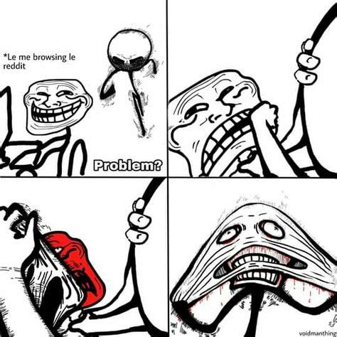 troll face cursed image