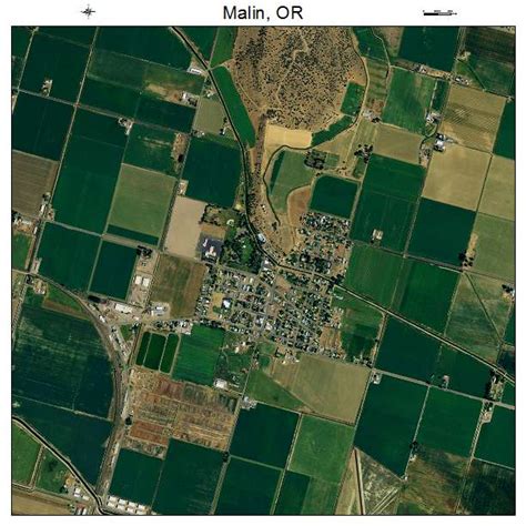 Aerial Photography Map of Malin, OR Oregon