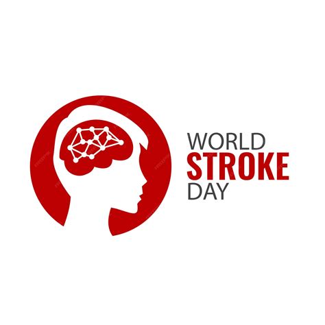 Premium Vector | World stroke day