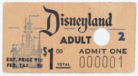 See the FIRST Disney Cast Member Badge and Park Ticket! Walt Disney ...