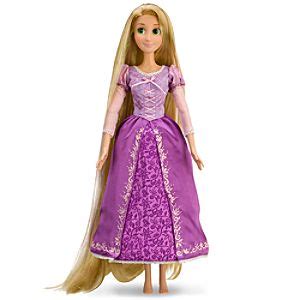 Mandy Moore models Rapunzel Singing Doll at Disney Store | The Disney Blog