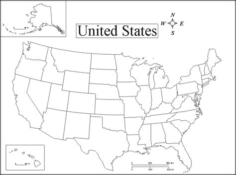 Printable Maps Of Usa United States