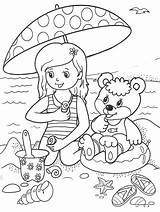 Printable Coloring Pages Summer sketch template