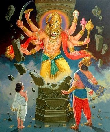 The fourth avatar of Lord Vishnu | Narasimha avatar – Rosebazaar India