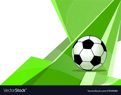 Soccer abstract background Royalty Free Vector Image