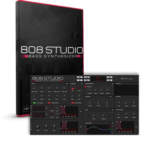 808 Studio - Bass Synthesizer VST / AU Plugin - Windows & Mac