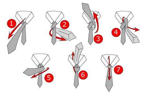 Step By Step Pictures Of How To Tie A Tie - Cute Movies Teens