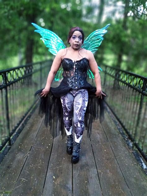 Iridescent Dark Fairy Wings - Etsy