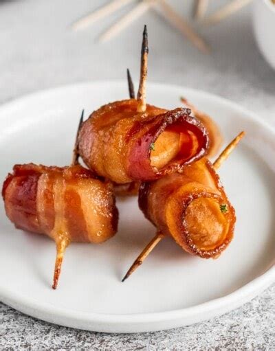 Bacon Wrapped Water Chestnuts Recipe - The Cookie Rookie