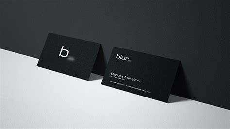 logo design "blur" on Behance