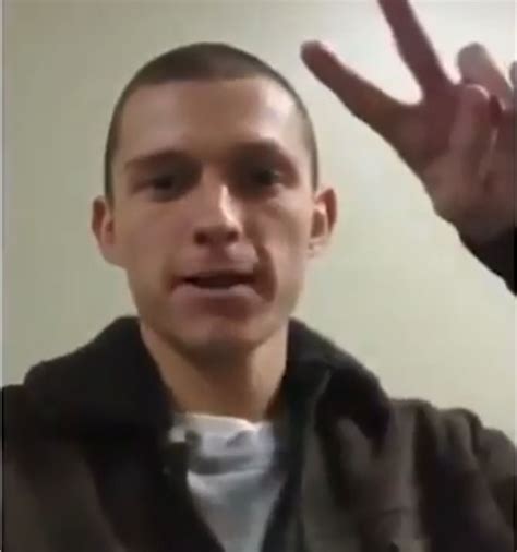 Tom Holland with shaved head!? in 2022 | Tom holland, Shaved head, Holland