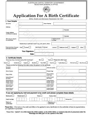 Vanuatu Birth Certificate Form - Fill Online, Printable, Fillable ...