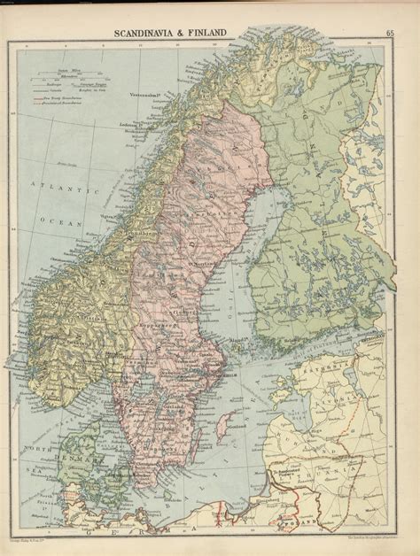 Map Of Scandinavia and northern Europe | secretmuseum