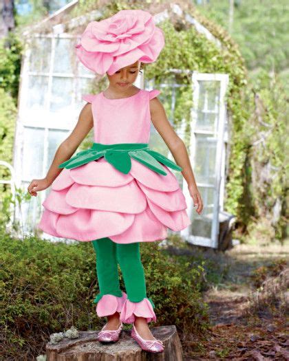 rose girls costume | Rose costume, Flower costume, Toddler girl dresses