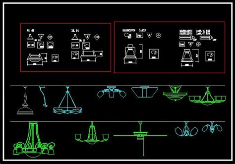 CAD Drawings Free Download: Lighting Symbols - CAD Drawings Download