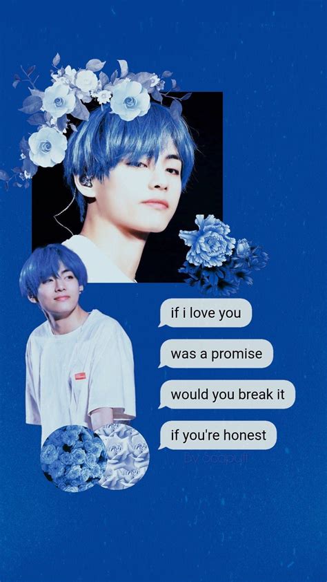 Bts V Wallpaper Hd Blue Hair Do you want bts v wallpapers