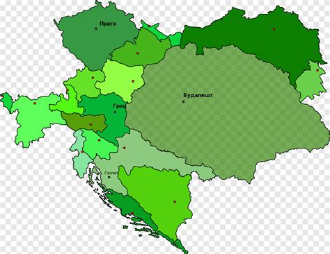 Austria-Hungary Austrian Empire Habsburg Monarchy, map, first World War, map png | PNGEgg