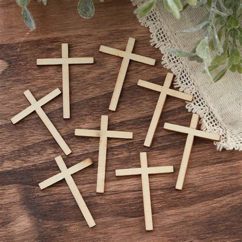 Unfinished Wood Cross Cutouts - All Wood Cutouts - Wood Crafts - Craft Supplies - Factory Direct ...