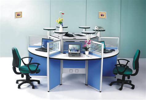 China Small Call Center Modern Office Cubicle for 6 Person (HF-YTA003) - China Office Cubicle ...