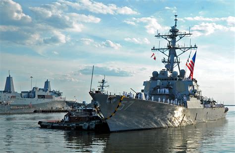 USS MITSCHER DDG-57 vom Einsatz zurück | US Navy-Schiffspost