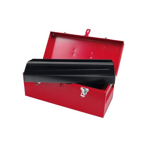 Urrea Industrial 18 In Metal Tool Box With Plastic Handle And Metallic Tray - Walmart.com ...