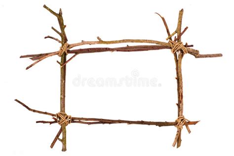 Twig frame stock image. Image of background, border, blank - 15892937