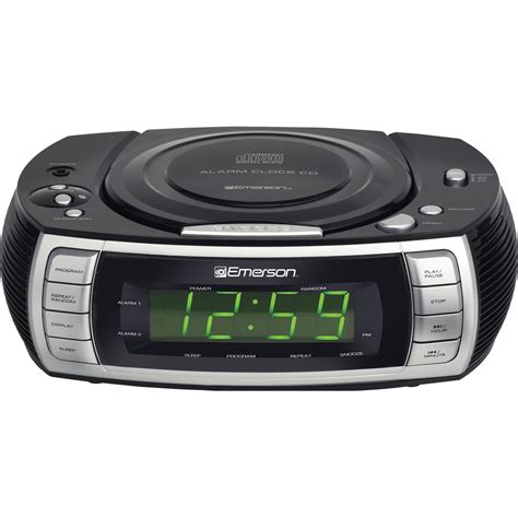 Emerson CKD2020 AM/FM CD Dual Alarm Clock Radio