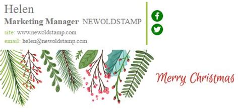 Unique Christmas Banners for Eye-Catching Email Signatures