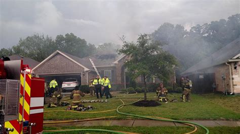 Lightning strike causes house fire, officials say