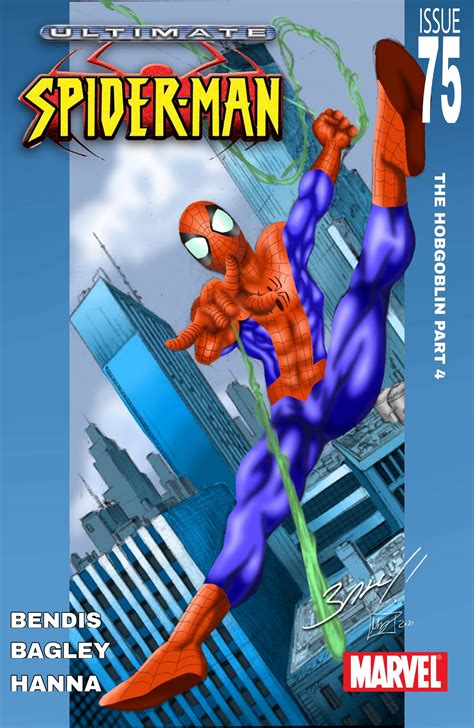 Ultimate Spider-Man Issue 75 Cover RECOLOR by marbardan82 on Newgrounds
