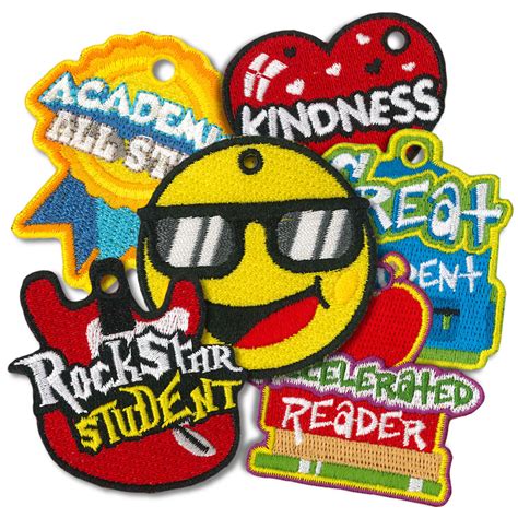 Custom One Hole PatchTag - School | SchoolLife.com