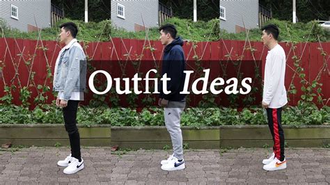 Outfit Ideas w/ Nike Air Force 1 | Swoosh Pack Lookbook - YouTube