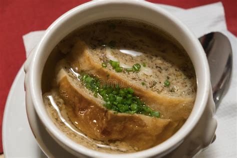 Austrian soup stock photo. Image of lunch, boiled, carrot - 35365202