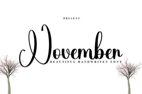 November Font by ade studio · Creative Fabrica