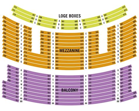 KeyBank State Theatre Seating Chart | Playhouse Square