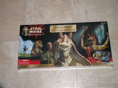 1999 Star Wars Episode 1 Jar Jar Binks 3d Adventure Game Sealed