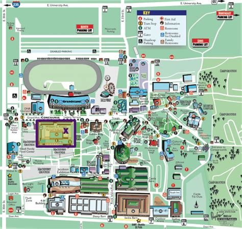 Iowa State Fair Parking Map - Printable Map