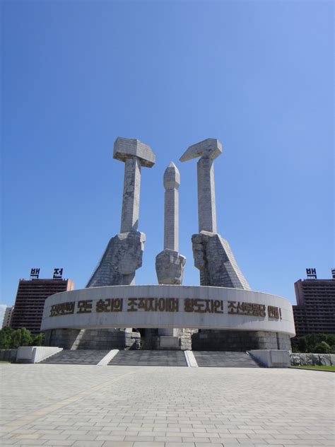 Monument in Pyongyang. DPRK. North Korea. | North korea, Korea, Monument