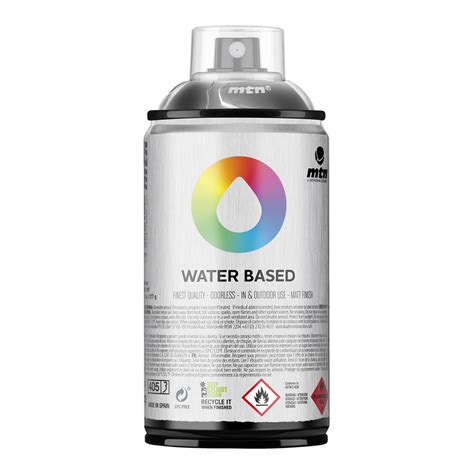 MTN Water Based Spray Paint Varnish 300 ml, Glossy | Markersnpens.com