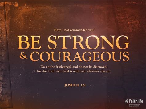 Verse of the Day - Joshua 1:9 KJV - Highland Park Baptist Church - Lenoir City, Tennessee