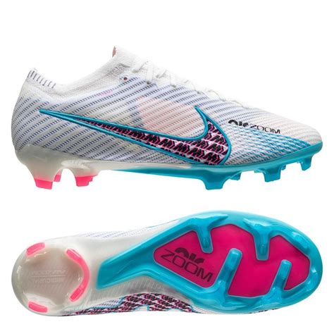 Nike Air Zoom Mercurial Vapor 15 Elite FG Blast - White/Baltic Blue ...