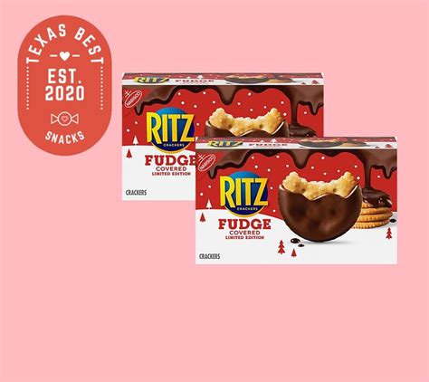 Ritz Fudge Covered Holiday Crackers, Limited Edition, Holiday Crackers ...