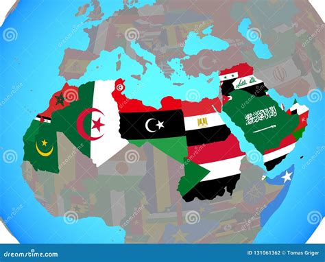 Arab Nations Flags