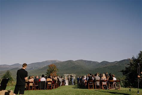 new hampshire wedding ceremonies with a mountain view | Vermont wedding photographers, Wedding ...