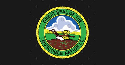 Great Seal Of The Muscogee Nation - Muscogee - Phone Case | TeePublic